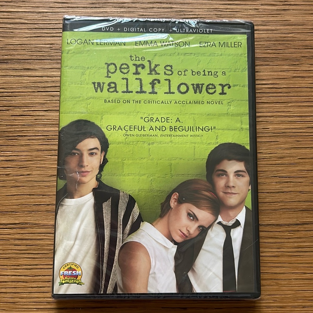 Perks of Being a Wallflower. DVD. NIB. Never opened.